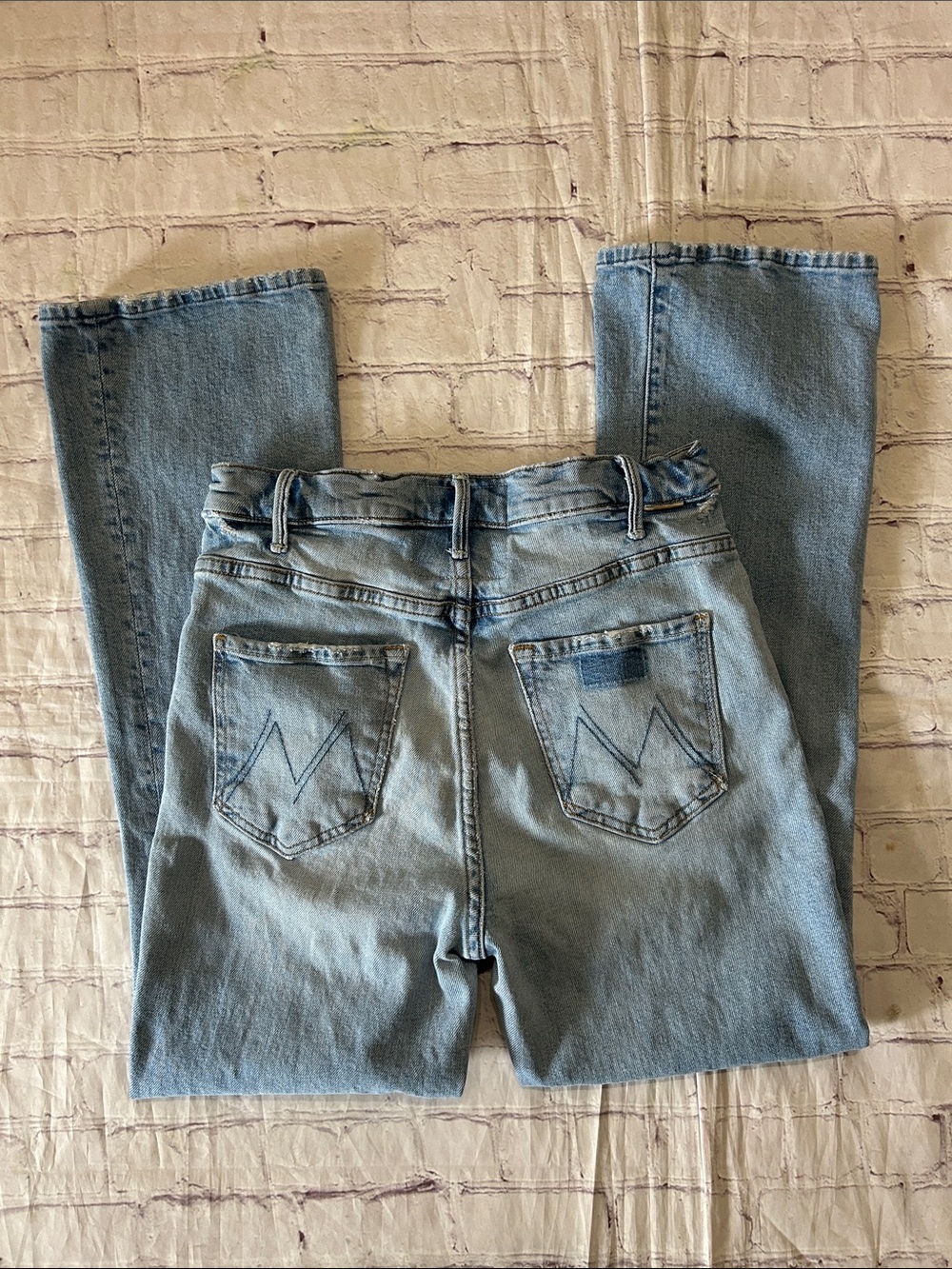 MOTHER SUPERIOR The Hustler Ankle Jeans I Confess Wash Size 28 Straight - Picture 9 of 10
